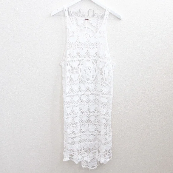 Free People | Dresses | Free People Butterfly Crochet Knit Festival Dress |  Poshmark